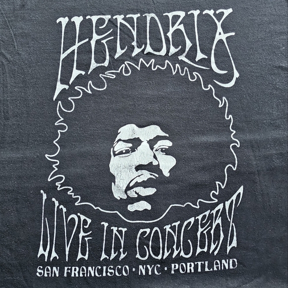 HENDRIX Live in Concert San Francisco-NYC-Portland Karl Ferris Collection 3XL - Picture 3 of 7